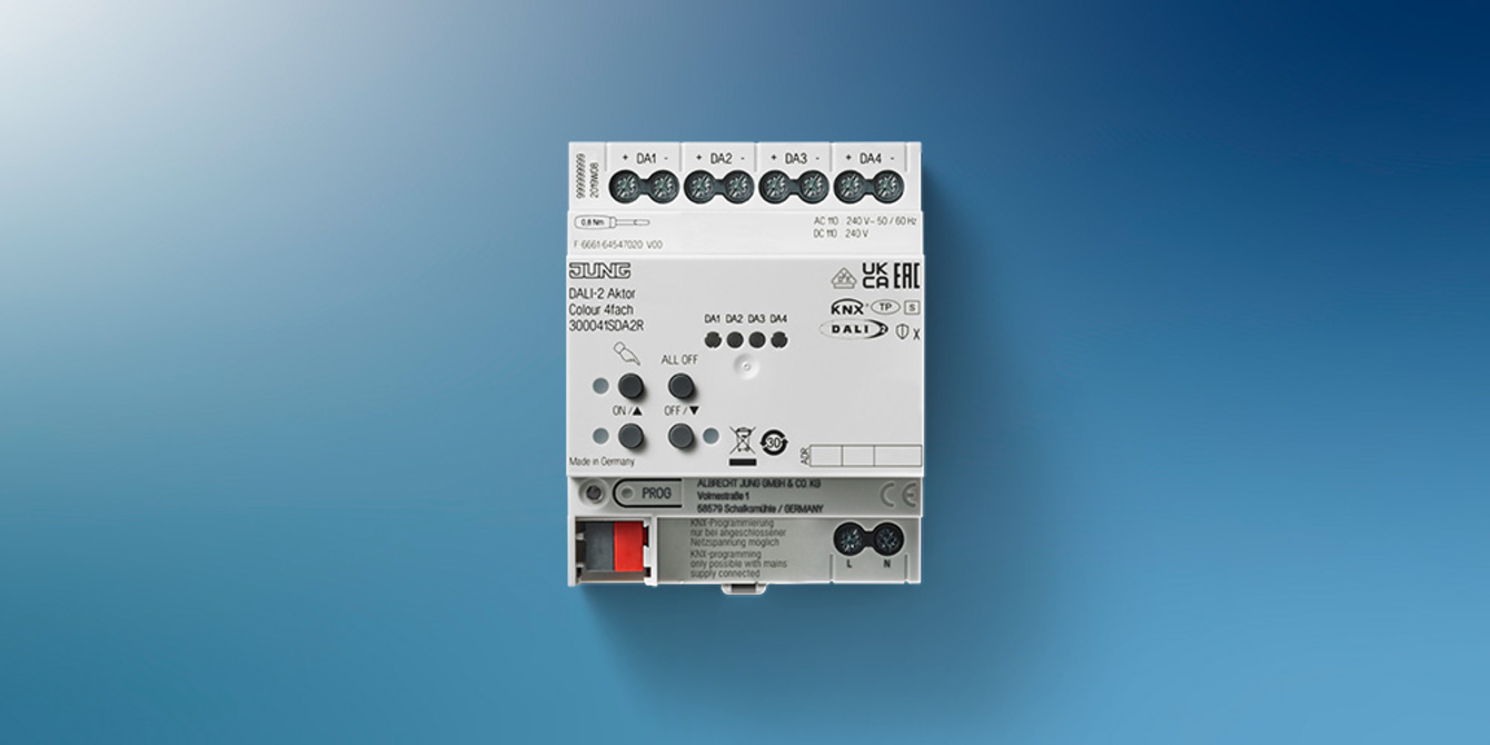 KNX DALI 2 Gateway Colour bei Green Solar Cologne Elektroinstallation in Köln